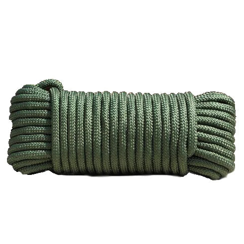 Cuerda Trenzada 8mm 10m Cuerda Paracord Supervivencia