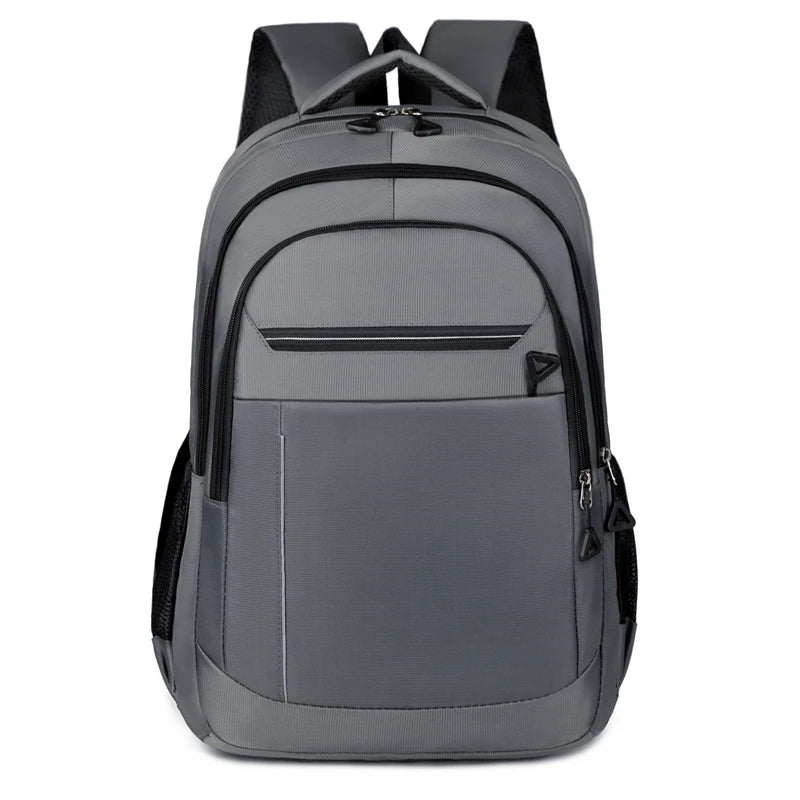 Mochila Oxford Hombre Estudiante Gran Capacidad Color Sólido