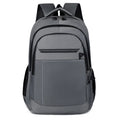 Mochila Oxford Hombre Estudiante Gran Capacidad Color Sólido
