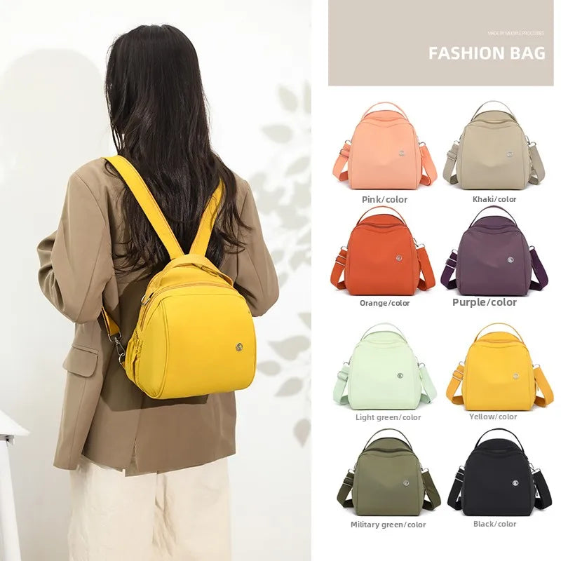 Mochila Nylon Mujer 2025 Ligera Casual