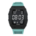 Montre LED Militaire Digitale Sportive Étanche Luxe 2025