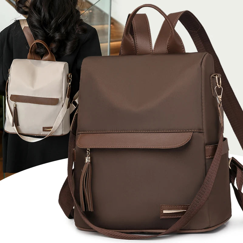 Mochila Impermeable Para Mujer Antirrobo Casual
