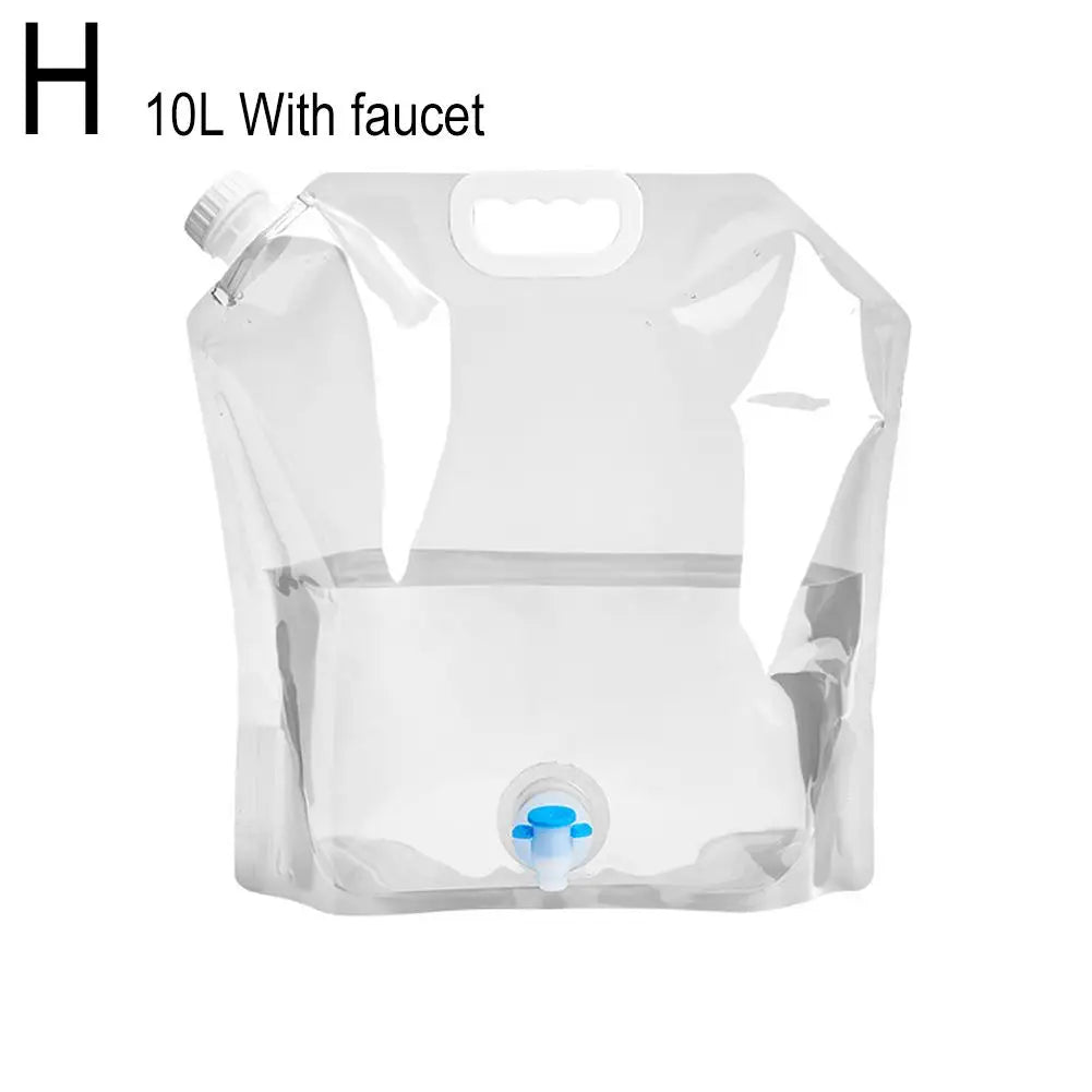 Bolsa de Agua Plegable Camping 5/10L Portátil