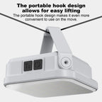 Lampe solaire LED rechargeable de camping à suspendre