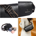 Petit Sac Messager en Cuir pour Femme Design Élégant
