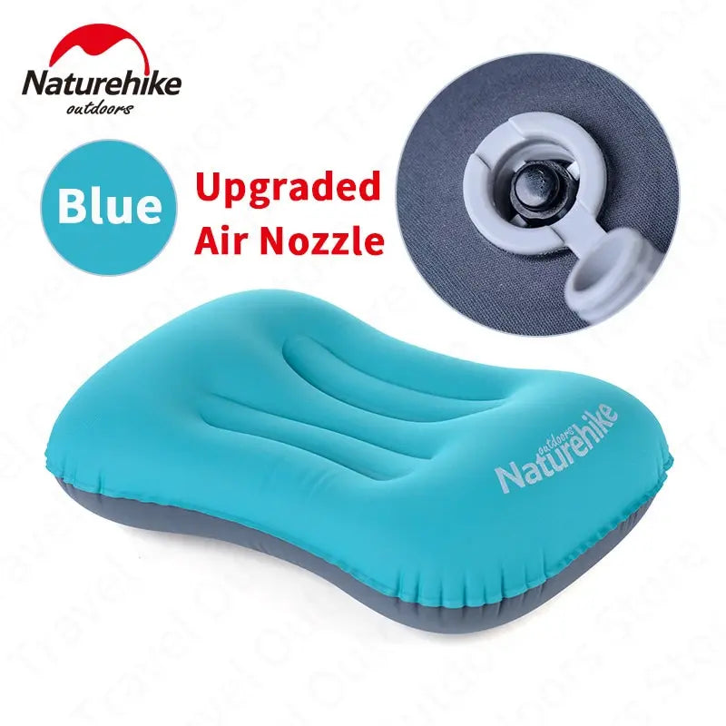 Almohada Inflable Portátil Ultraligera Para Viajes