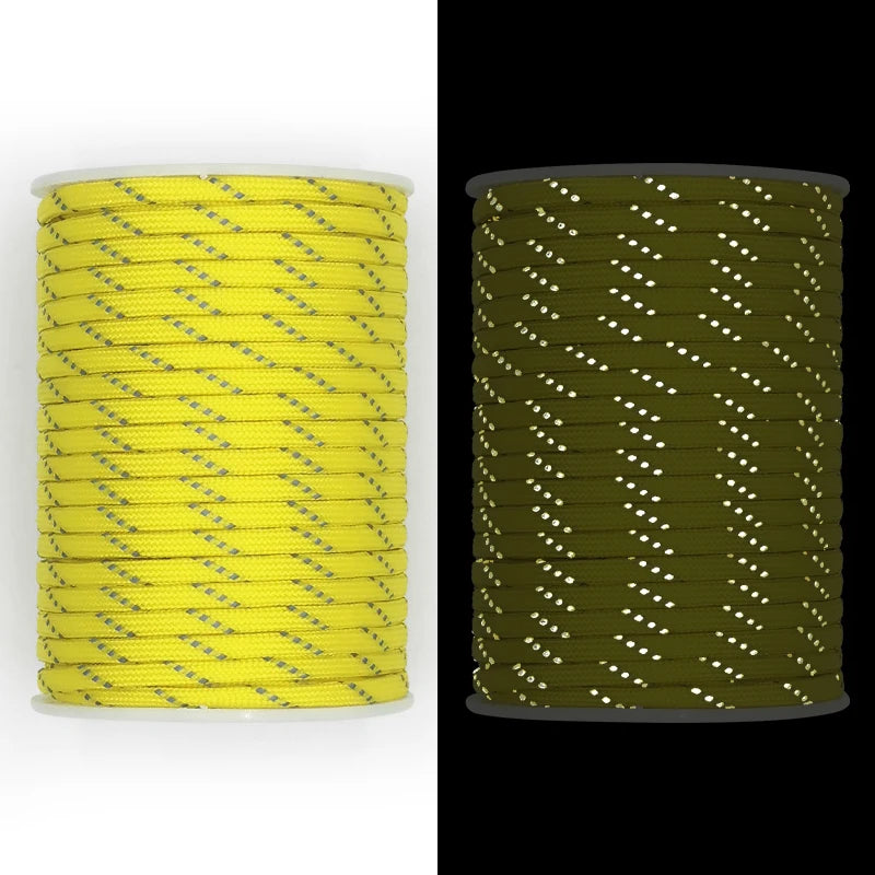 Cuerda Paracord Reflectante 7 Núcleos 550 de 30m – 4mm