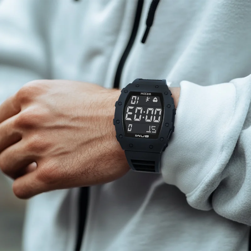 Military LED Digital Sport Waterproof Luxury Watch 2025