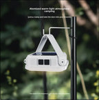 Lampe solaire LED rechargeable de camping à suspendre