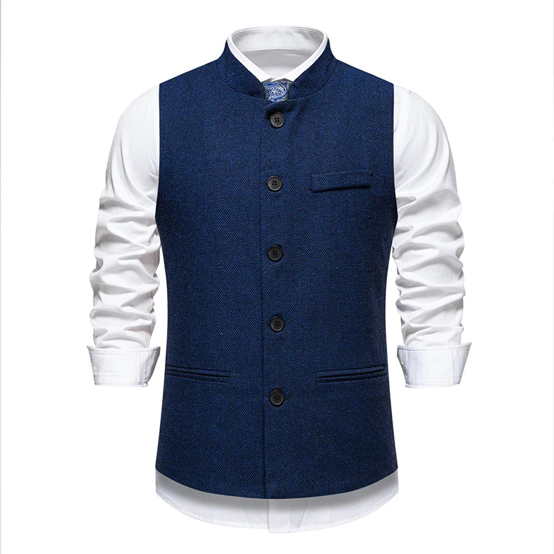 Chaleco Vintage para Hombre Eventos Formales