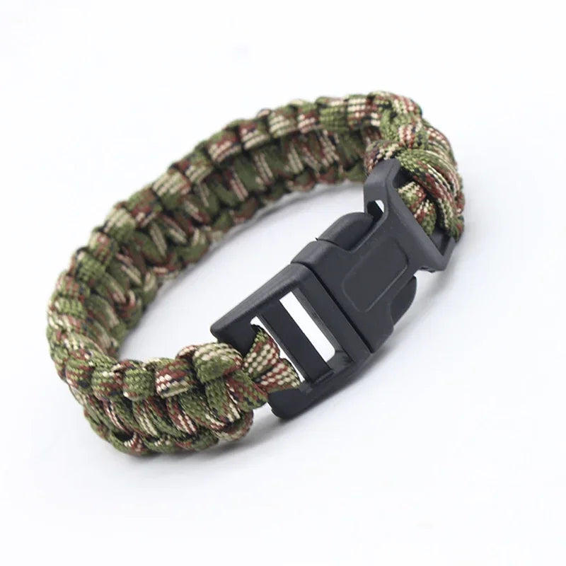 Pulsera de Supervivencia Paracord 7 Núcleos 23cm