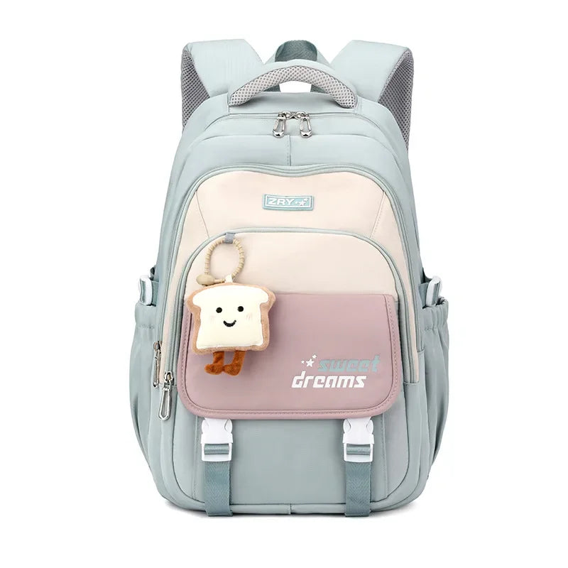 Mochila Escolar Gran Capacidad Ligera Universidad y Viajes