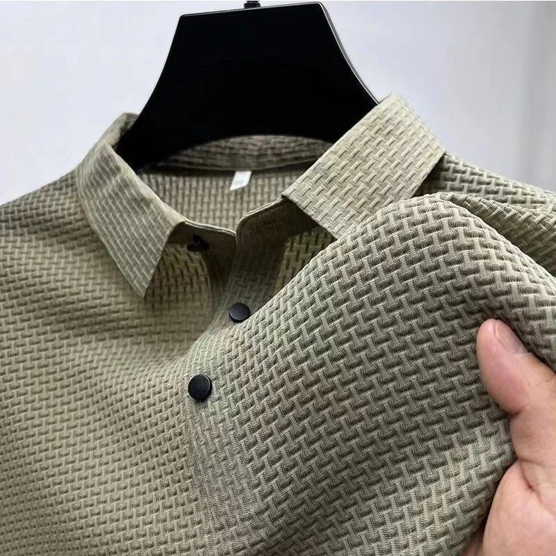 Polo Manga Corta Casual Transpirable y Versátil