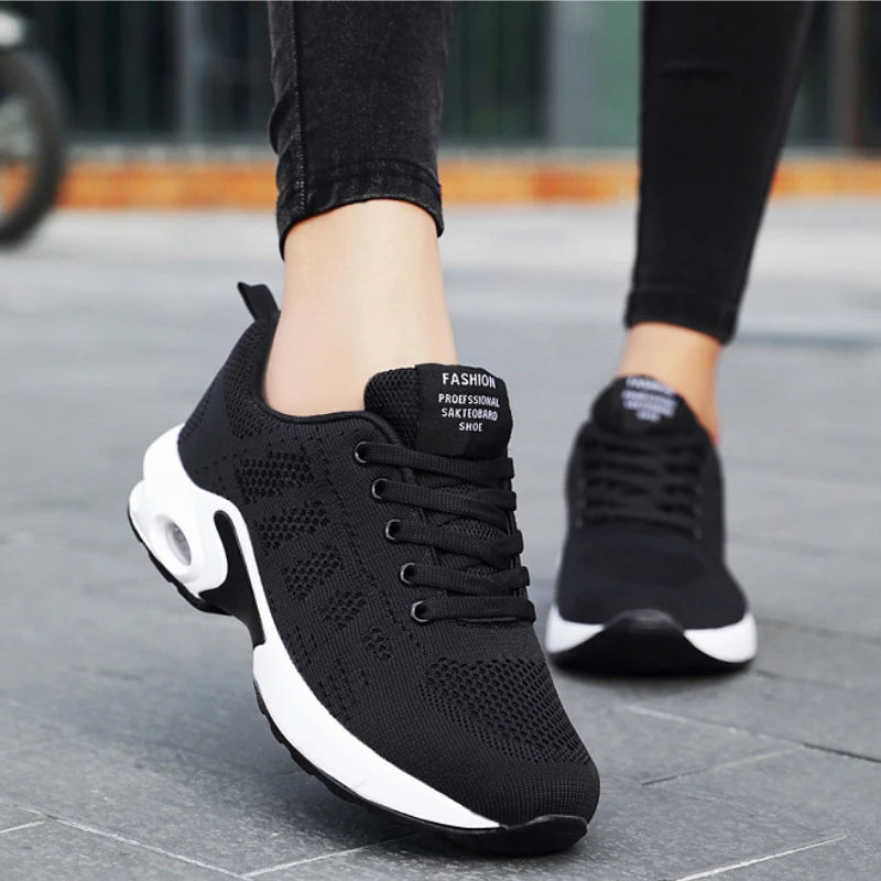 Zapatillas Mujer Malla Transpirable con Cojín de Aire
