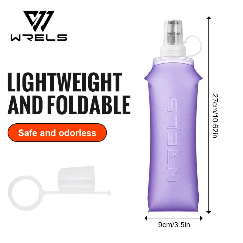 Botella de Agua Blanda Plegable TPU Para Deportes