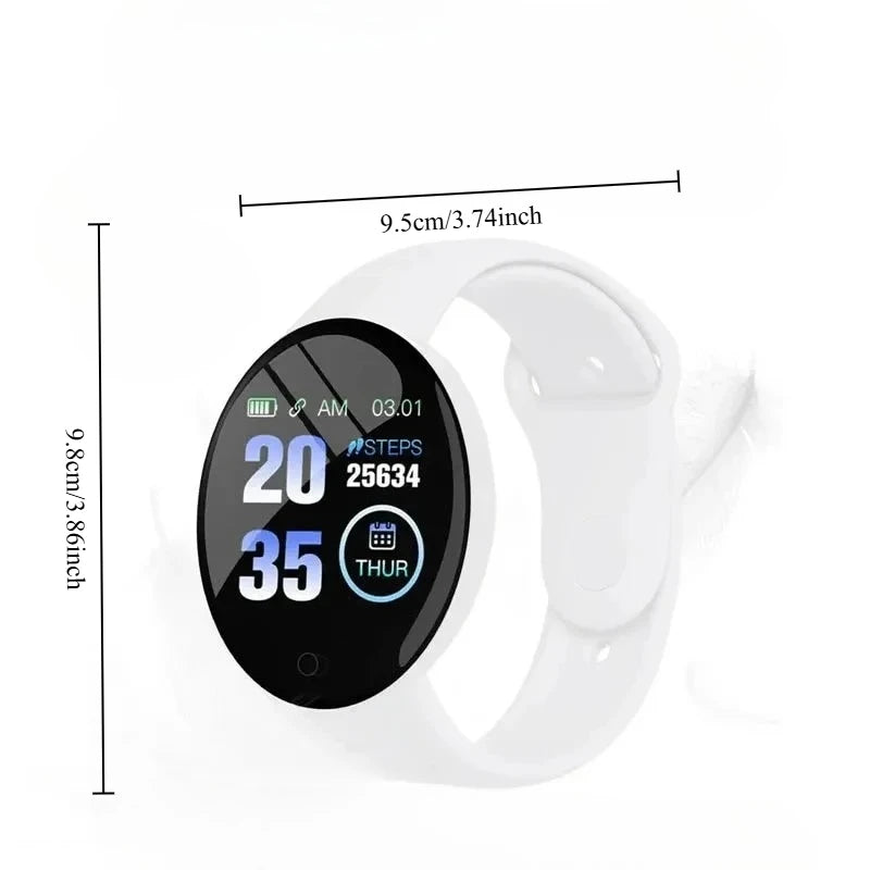 Smartwatch Hombre Mujer D18 Bluetooth Fitness Monitor de Sueño