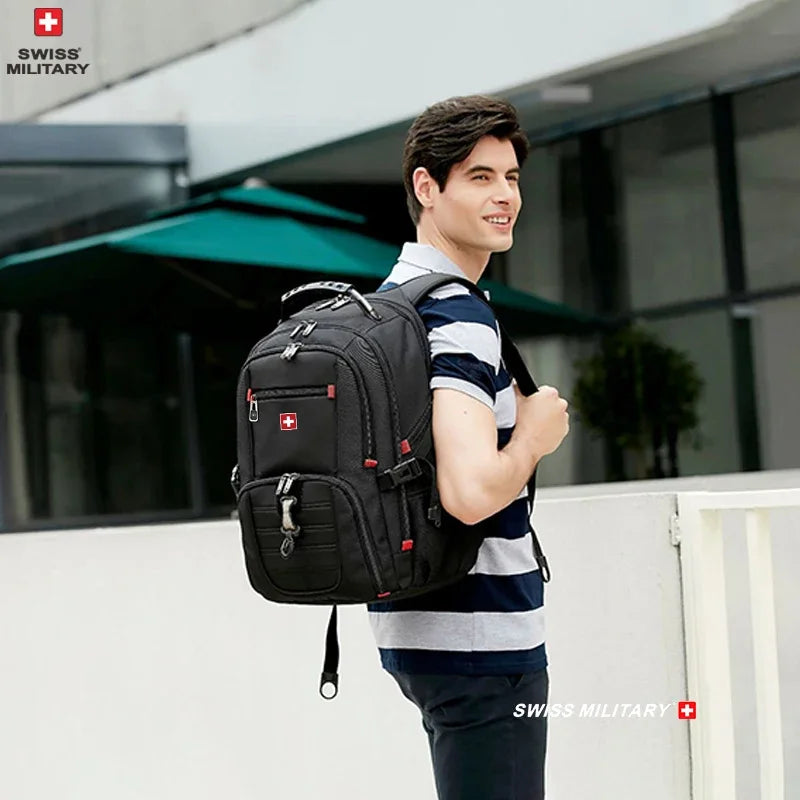 Mochila Impermeable para Laptop 15.6/17" Gran Capacidad