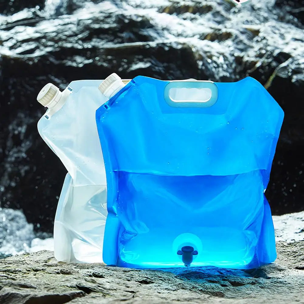 Bolsa de Agua Plegable Camping 5/10L Portátil