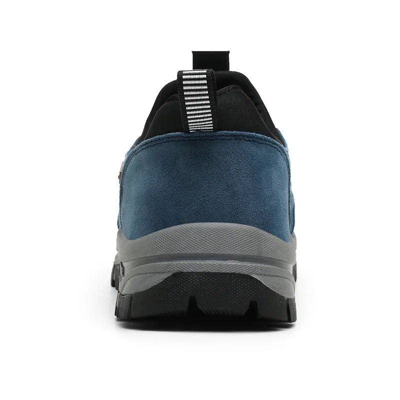 Zapatos de Senderismo Antideslizantes de Cuero para Hombre