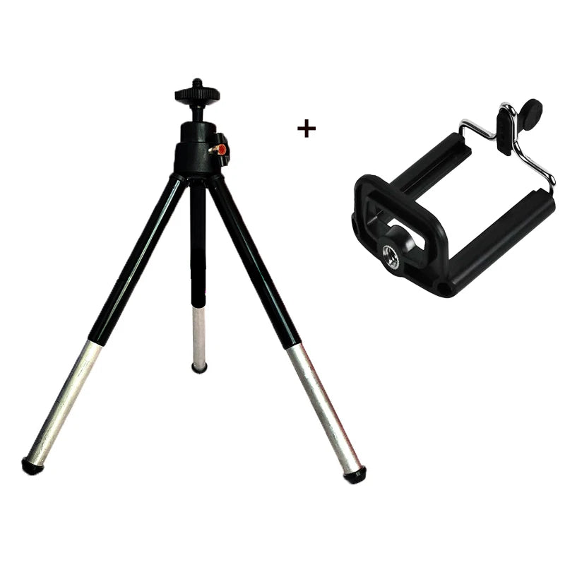 Trípode Mini de Mesa Smartphone Soporte y Clip para Celular