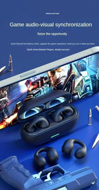Écouteurs T75 à Conduction Osseuse Bluetooth – Sportifs HiFi