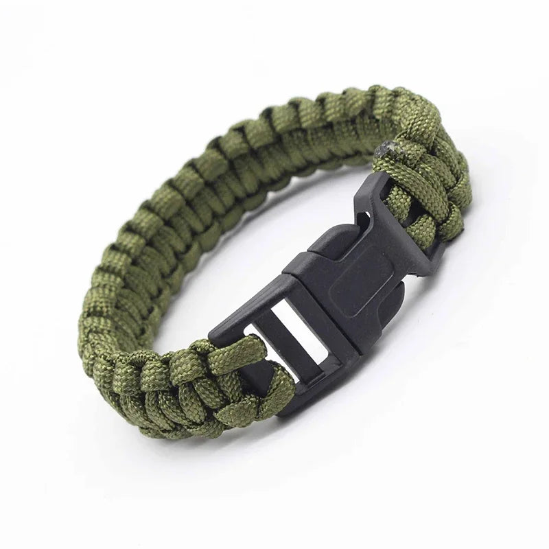 Pulsera de Supervivencia Paracord 7 Núcleos 23cm