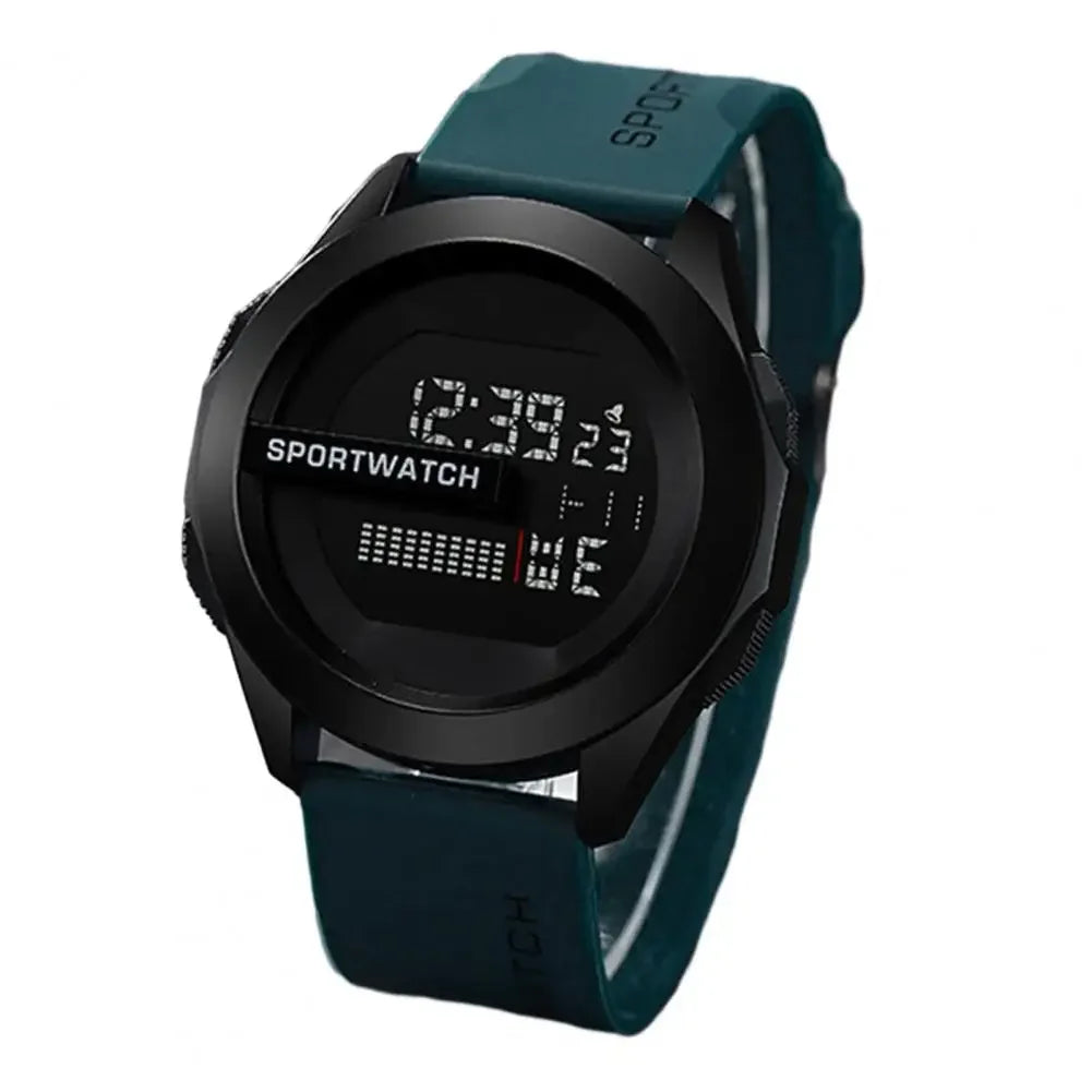 Multifunctional LED Digital Sports Watch for Men