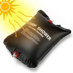 Sac de douche solaire pliable 20/40L Camping Bain de plein air