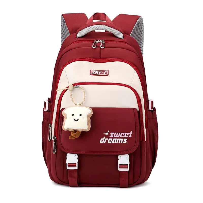 Mochila Escolar Gran Capacidad Ligera Universidad y Viajes