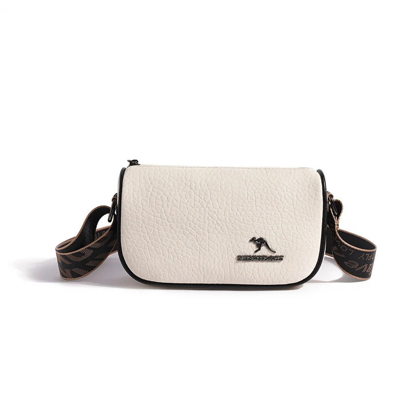 Bolso Mensajero de Cuero Mujer Pequeña Diseño Elegante
