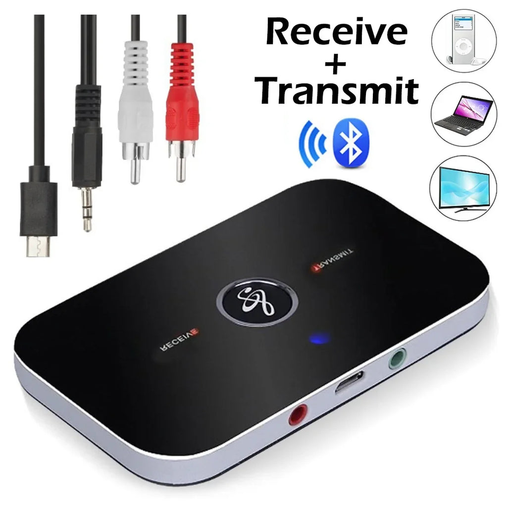 Transmisor Receptor de Audio Bluetooth 5.0 Auto, PC, TV y Audífonos