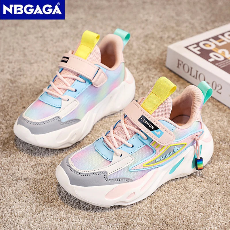 Zapatilla Deportiva NBGAGA con Cordón Libre Para Niñas Hecho de Material Transpirable