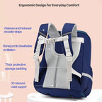 Mochila Escolar Infantil con Correa de Cojin de Aire Ortopédica