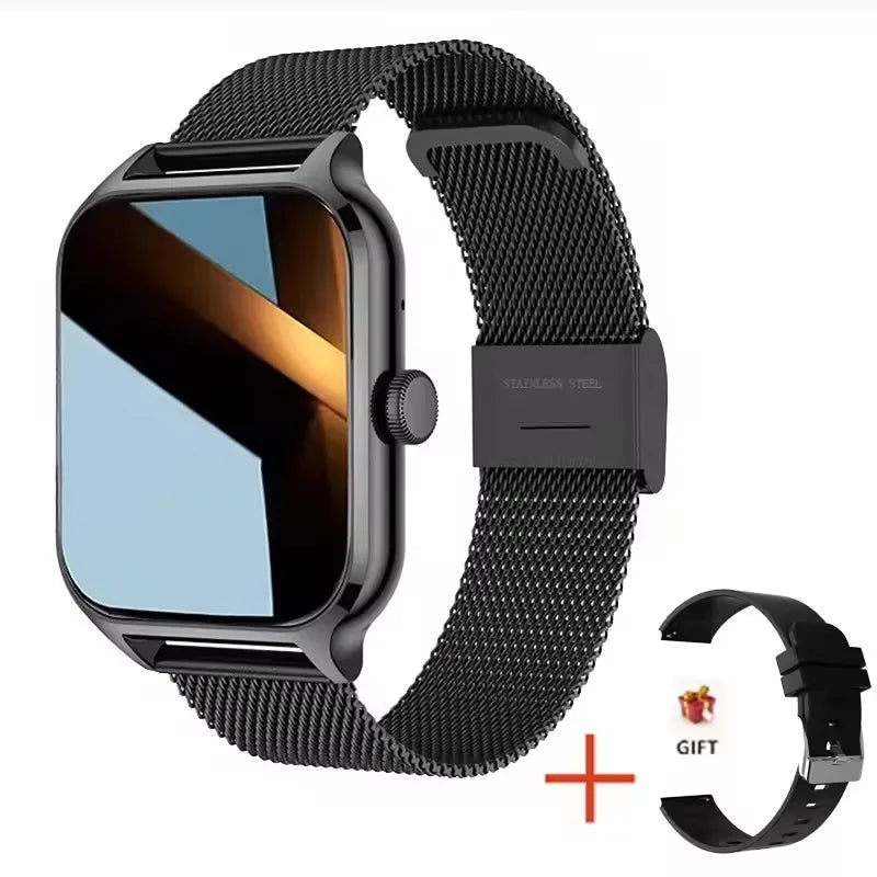 Smartwatch Hombre Mujer Pantalla Táctil Frecuencia Cardíaca