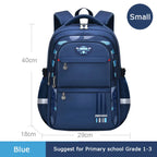 Sac à dos scolaire orthopédique imperméable pour l'école primaire