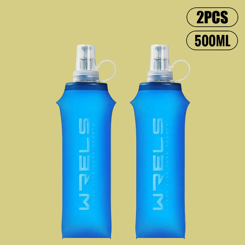 Soft Foldable TPU Water Bottle For Sports