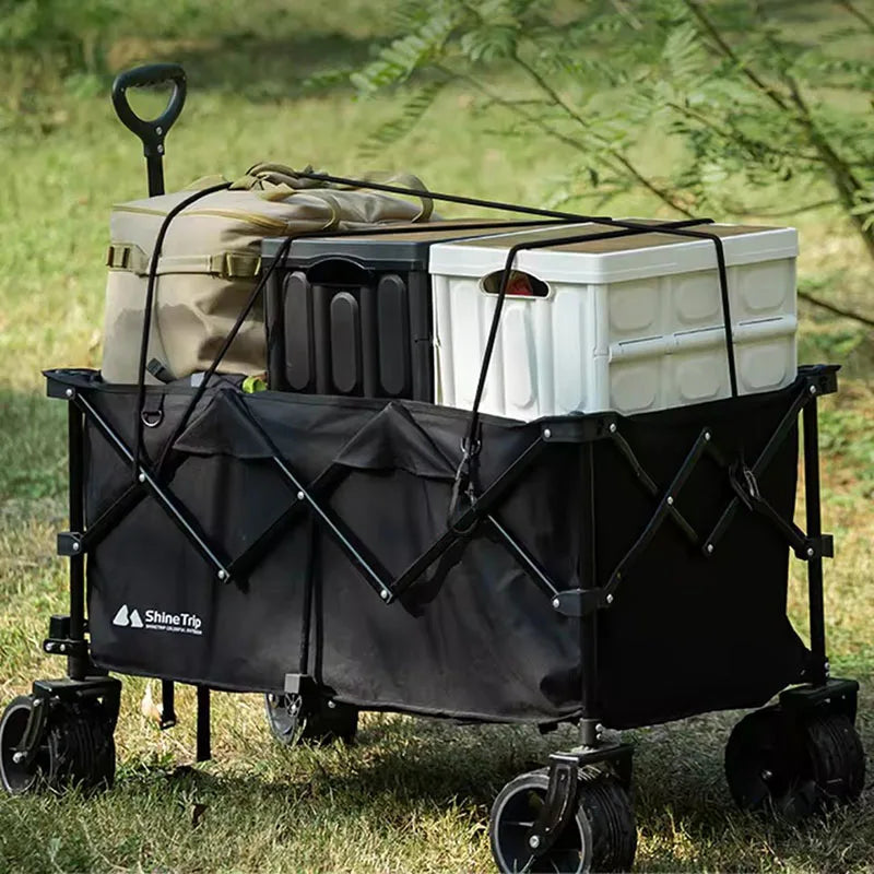 Cuerda Elástica Para Exteriores 30-150CM con Gancho Negro
