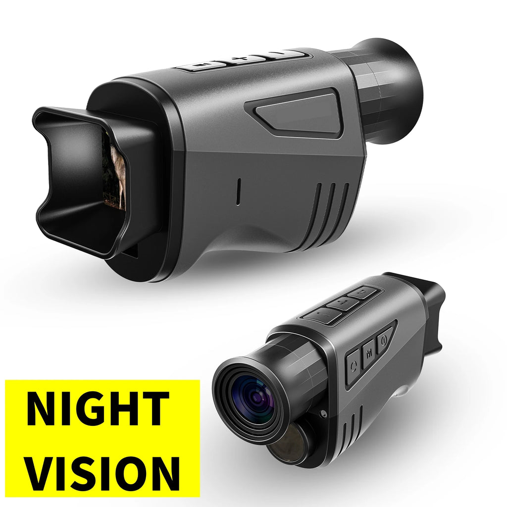 Monocular Visión Nocturna 1080P HD Cámara Infrarroja Búsqueda en Oscuridad