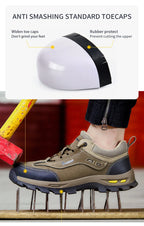 TANRDON D9072 Men's Puncture-Resistant Safety Shoes