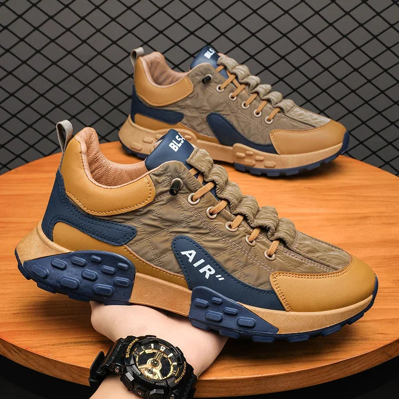Men's Non-Slip Chunky Sole Trainers