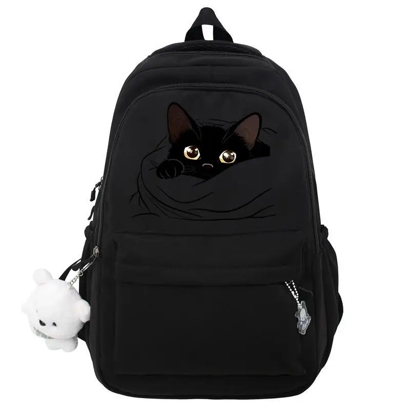 Mochila Diseño de Gato Impermeable