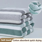 Serviette de Bain Épaisse et Absorbante Douce pour le Visage