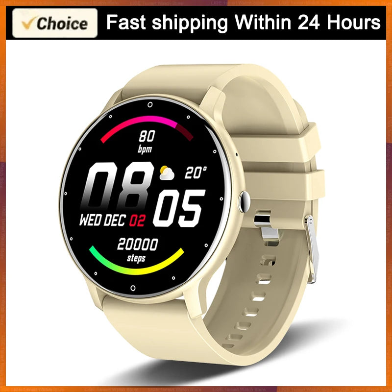 Smartwatch Mujer Hombre LIGE Resistente al Agua Clima Tiempo