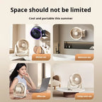 Ventilateur électrique sans fil 4000mAh portable de bureau