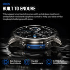 Zeblaze VIBE 8 - Montre intelligente avec appel vocal et écran AMOLED de 1,43"