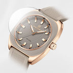 Reloj de Cuarzo NAVIFORCE NF5061 Para Mujer con Esfera Poligonal, Correa de Silicona