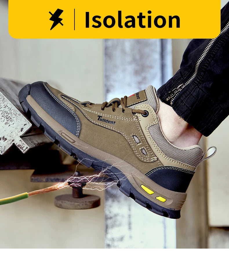 TANRDON D9072 Men's Puncture-Resistant Safety Shoes