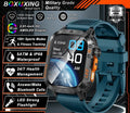 Nouvelle BOXUXING 2026 - Montre Connectée Militaire Robuste pour Hommes Fitness