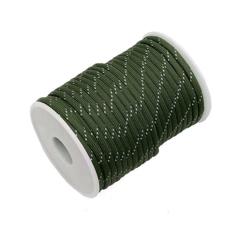 Cuerda Paracord Reflectante 7 Núcleos 550 de 30m – 4mm