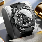 Montre LED multifonctionnelle double affichage